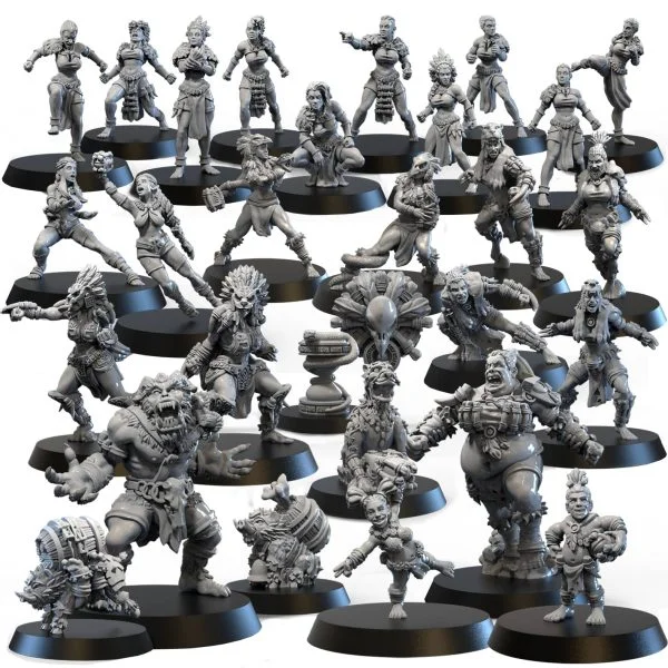 Big Bundle - The Jackasses' Killers (Amazons + Humans + Norses)